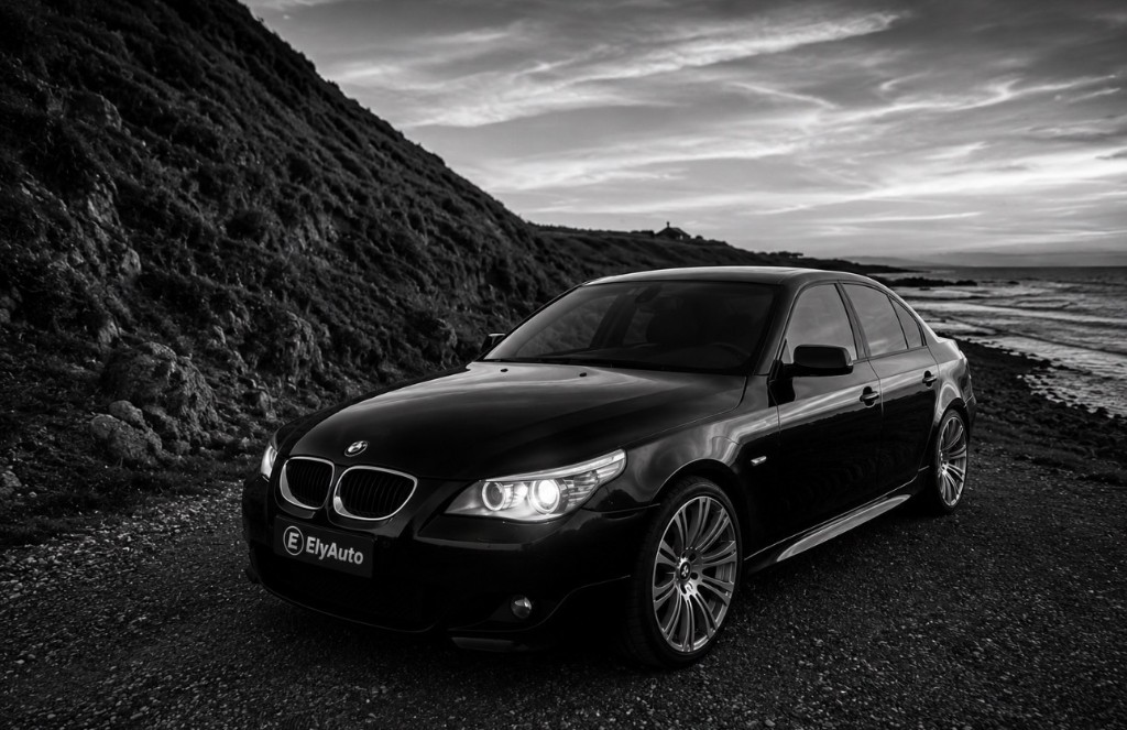 BMW 5-serie som tidligere sto hos ElyAuto